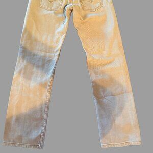 Levi's 513 Slim Straight Boys Tan 14 Regular (27x27) – Beige Tan